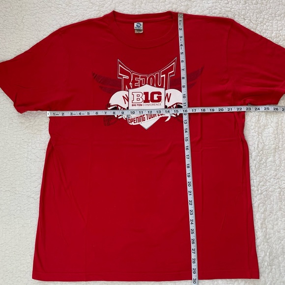 Nebraska Corn Huskers Football Big Ten Conference 2011 Opening Tour T-Shirt XL - Picture 4 of 4